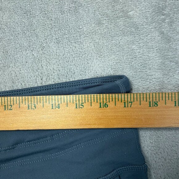 Mondetta Women's L High-Rise Straight Leg Pants Gray/Blue L1219 - Picture 5 of 13